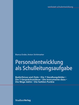 cover image of Personalentwicklung als Schulleitungsaufgabe